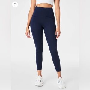 SPANX Booty Boost Active 7/8 Leggings Timeless Navy size S